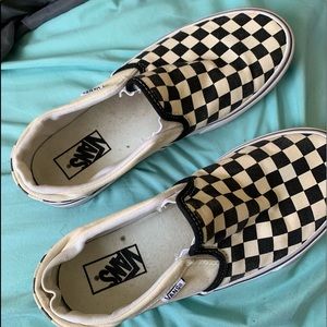 Checkered Vans